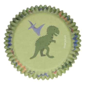Cupcake Baking Cases - Dinosaur